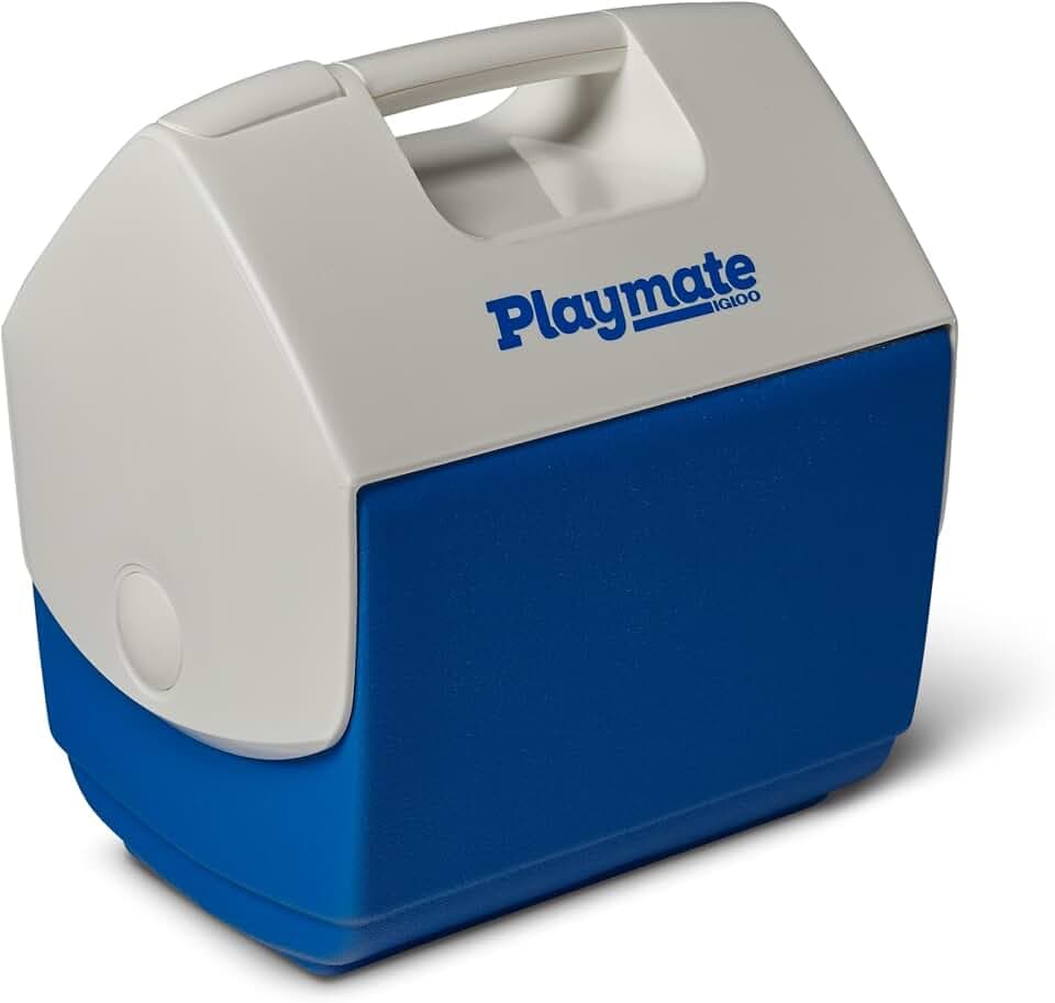 IGLOO Playmate Kühlbox 6L – kompakte Mini‑Kühlbox mit Schwenkdeckel, leicht, robust und tragbar, ideal für Arbeit, Camping, Picknick, Outdoor, Getränke und Snacks – praktischer Cooler für unterwegs