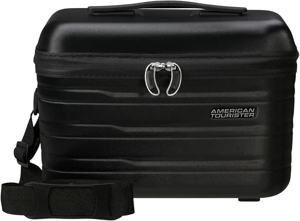 American Tourister Flashline - Kosmetikkoffer, 36 cm, Schwarz (Shadow Black)