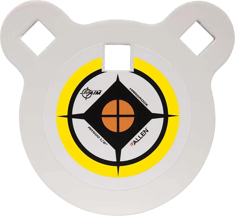 Allen Company Steel Gong - Thick AR 500 Steel Shooting Target for Outdoor Range Use at 200 Yards