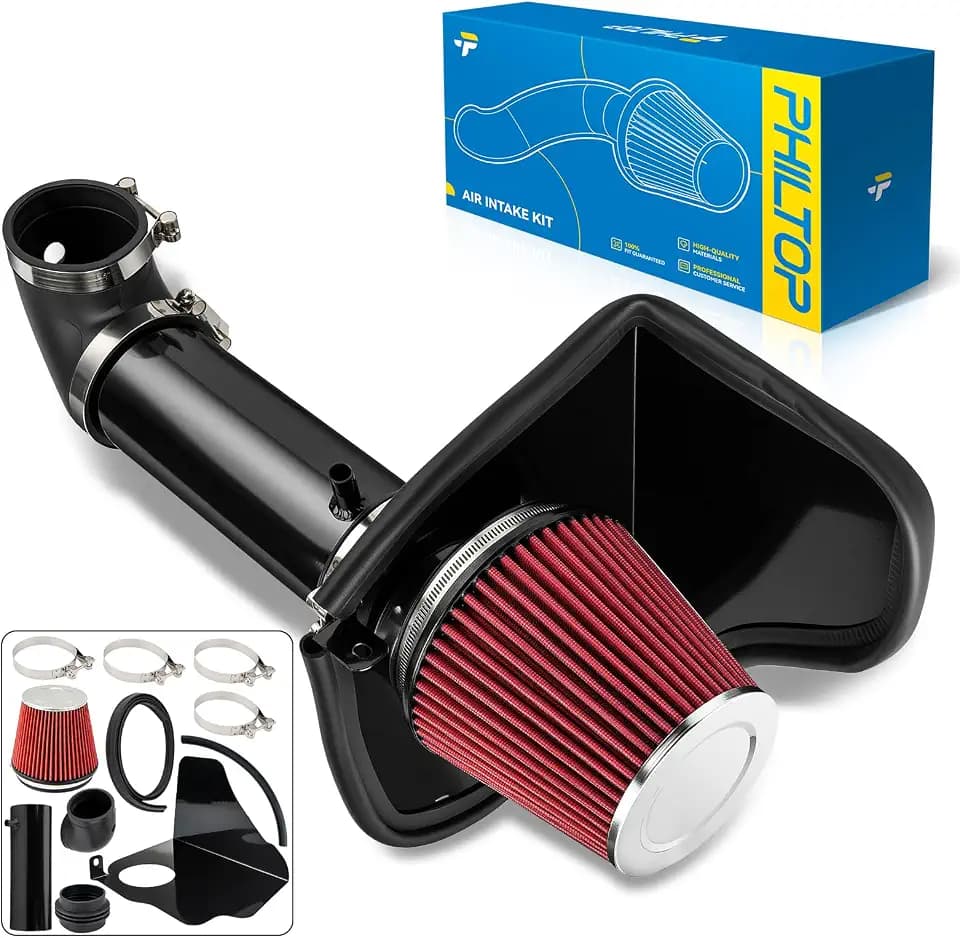 PHILTOP 4" Cold Air Intake Kit for 2008-2010 Dodge Challenger