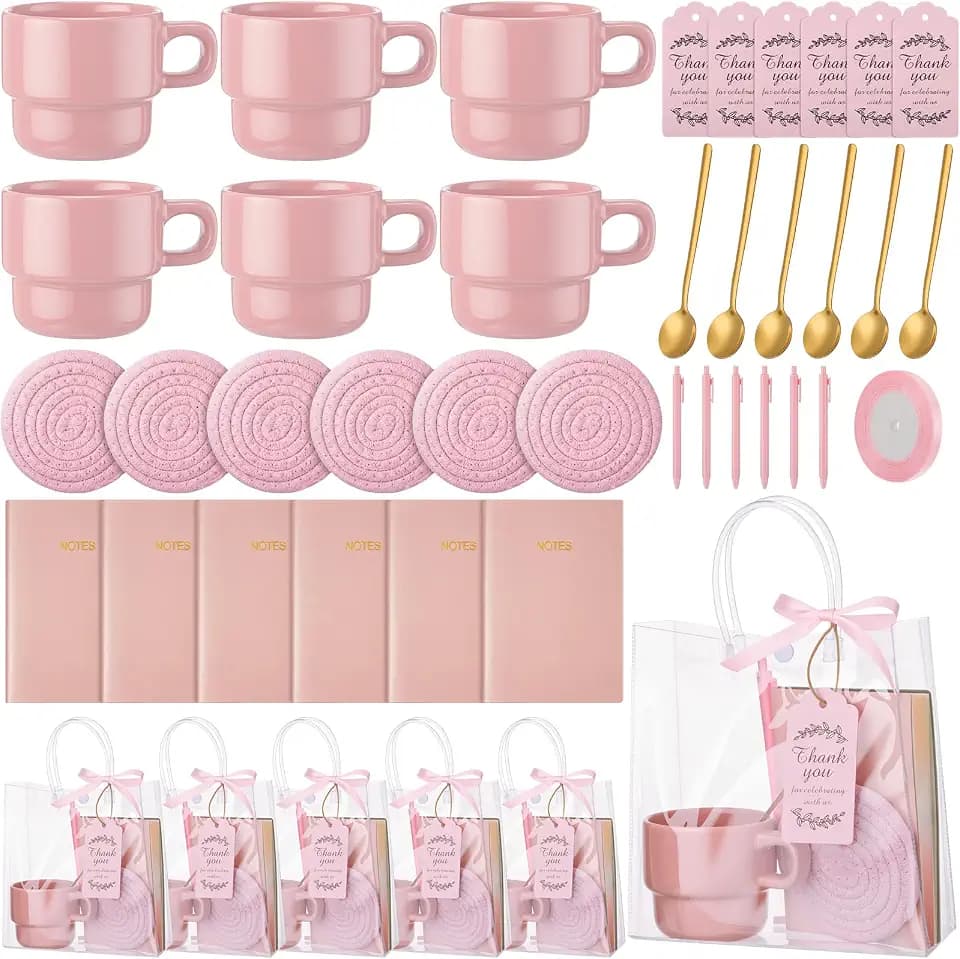 43 Pcs Baby Shower Game Prize for Winner Baby Shower Favor, Pink