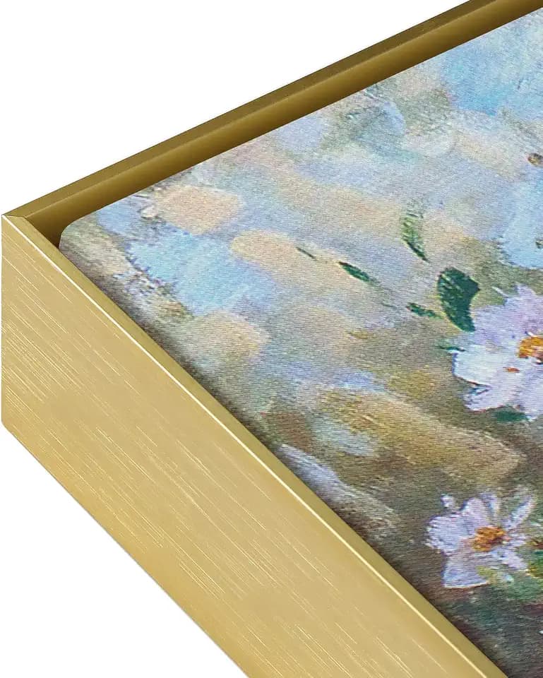 18x24 Canvas Frame for Vintage Landscape Painting,5/6" Deep,Gold