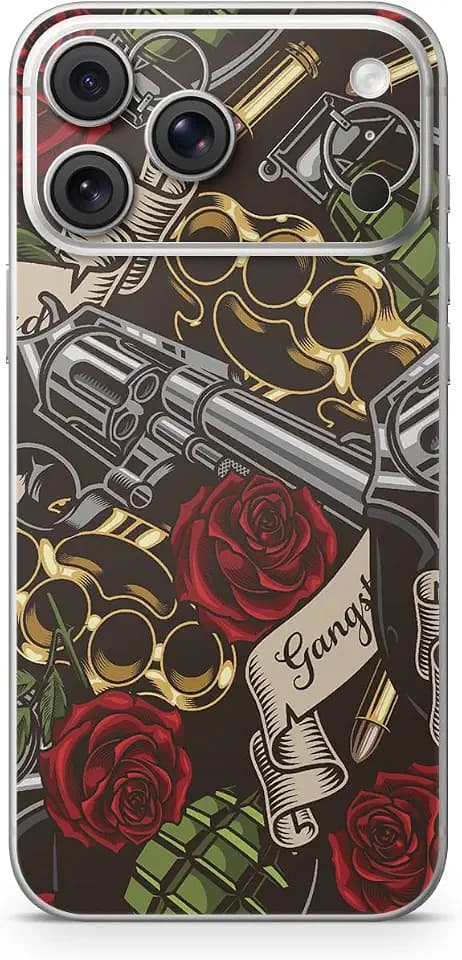 Phone Skin Compatible with Apple iPhone 17 Pro Max - Gangster Life - Premium 3M Vinyl Protective Wrap Decal Cover - Easy to Apply | Crafted in The USA by MightySkins