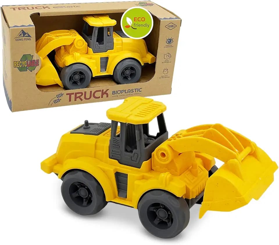Construction Truck Bulldozer Car Toy for 2-6 Year Old Boys Girls