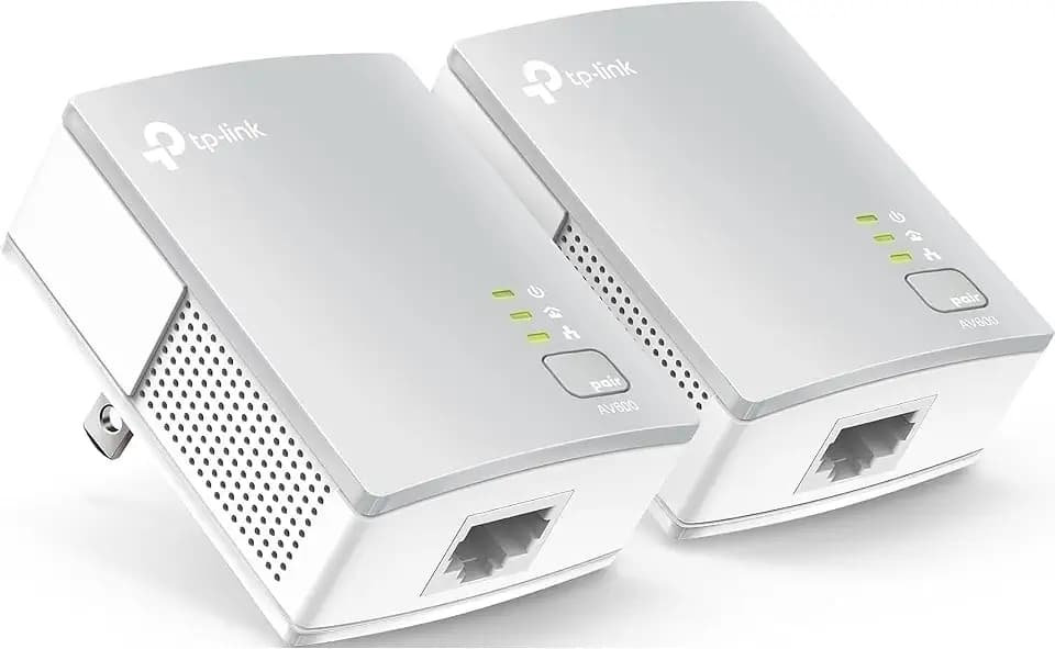 TP-Link AV600 Powerline Ethernet Adapter Kit with 100 Mbps Port