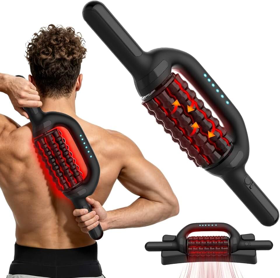 Elektrische Faszienrolle Rotlicht Elektrisch Massageroller