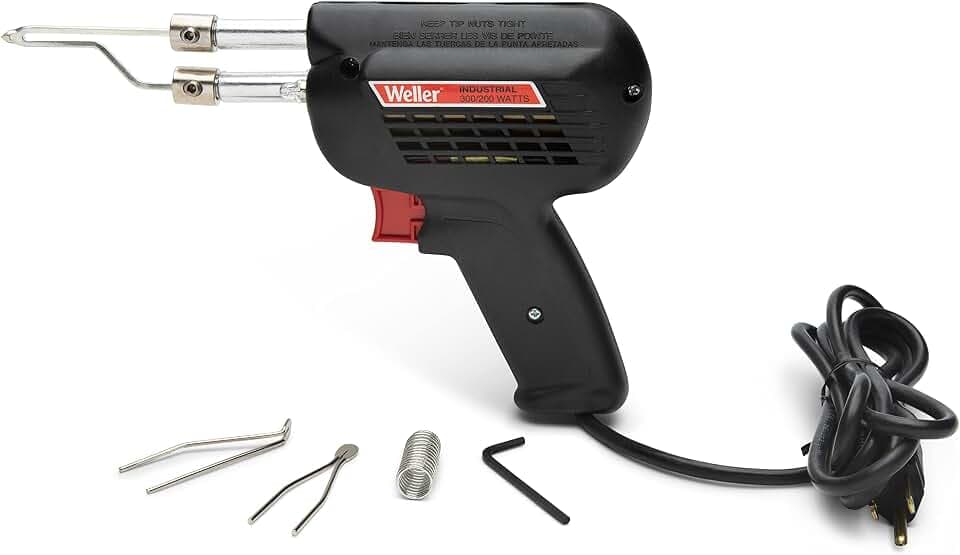Weller Genuine 300-Watts Industrial Soldering Gun Kit | D650PK
