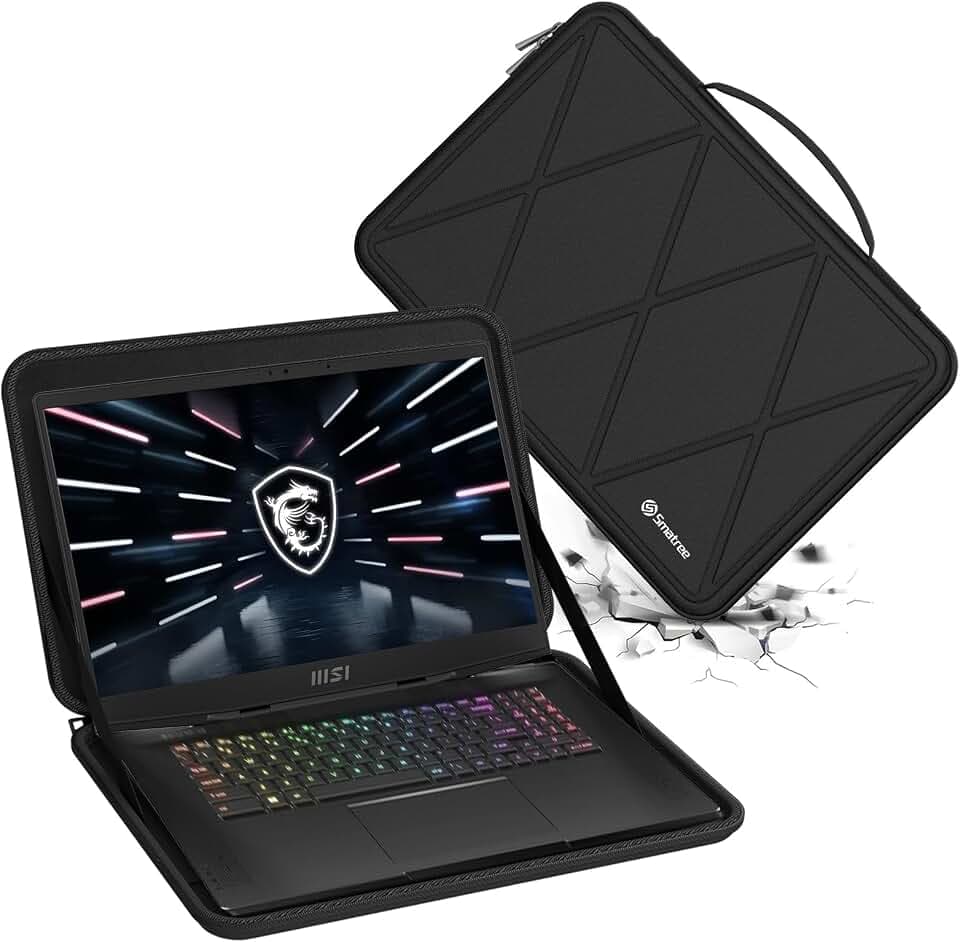 Smatree Eva-Hartschalenhülle für 18 Zoll MSI Stealth/Vector