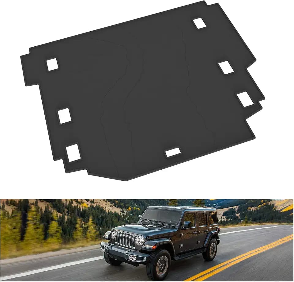 Kiwi Master Cargo Mat for 2018-2026 Jeep Wrangler JL 4-Door (Non 4xe)