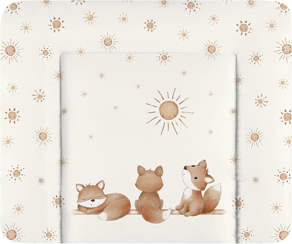 Julius Zöllner Wickelauflage Softy Folie Foxies Gr. 75/75