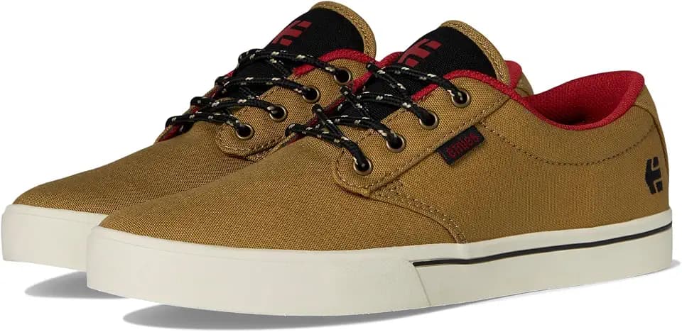 Etnies Herren Jameson 2 ECO Skate Shoe, TAN/Black, 45.5 EU