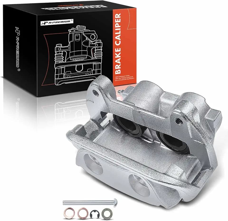 A-Premium Front Right Passenger Disc Brake Caliper with Bracket