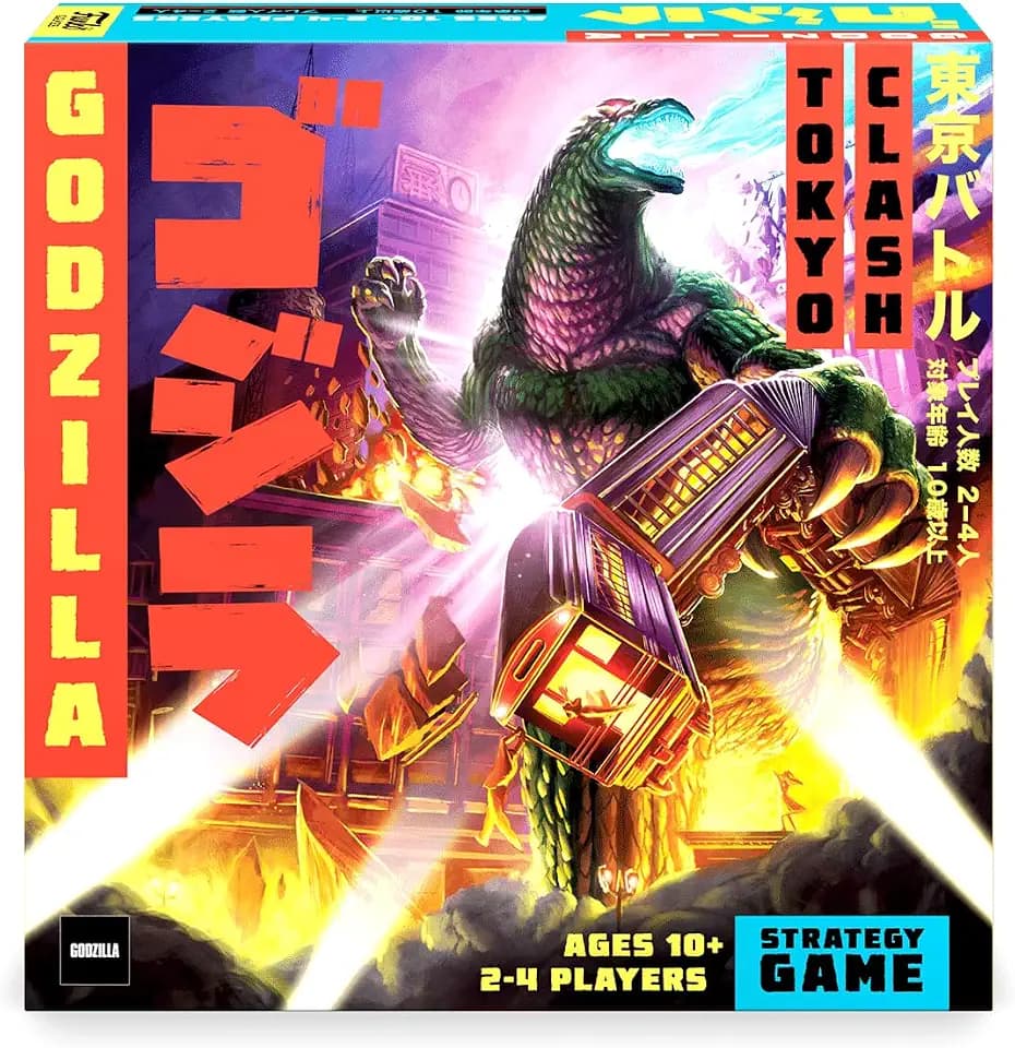 Funko 48713 Board Games 48713 Signature Godzilla Game, Multicolour
