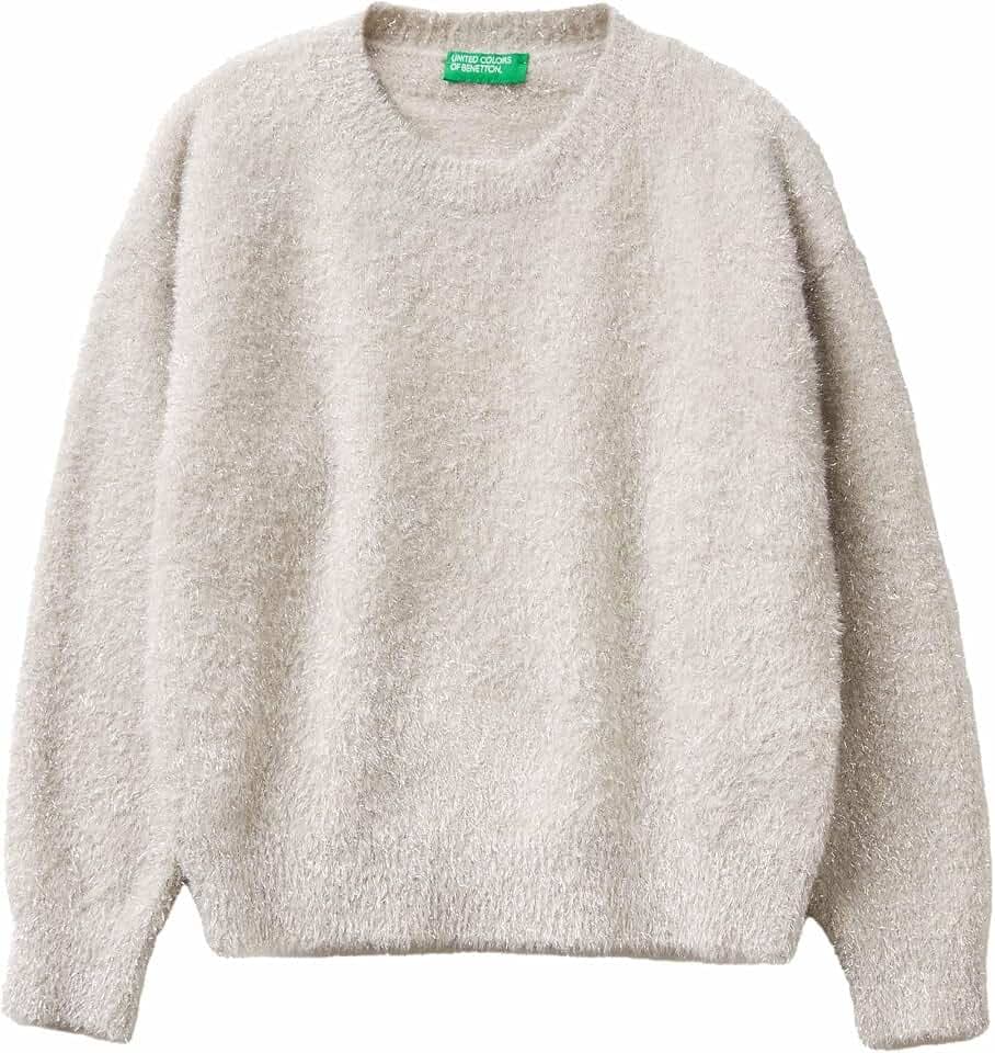 United Colors of Benetton Unisex Kinder Maglia G/C M/L 1szxq109s Pullover (1er Pack)