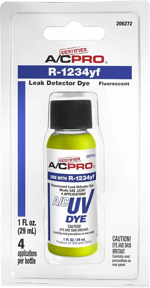 A/C Pro Certified CERTYF103-6-6PK R-1234yf Leak Detection Dye - 6 Pack