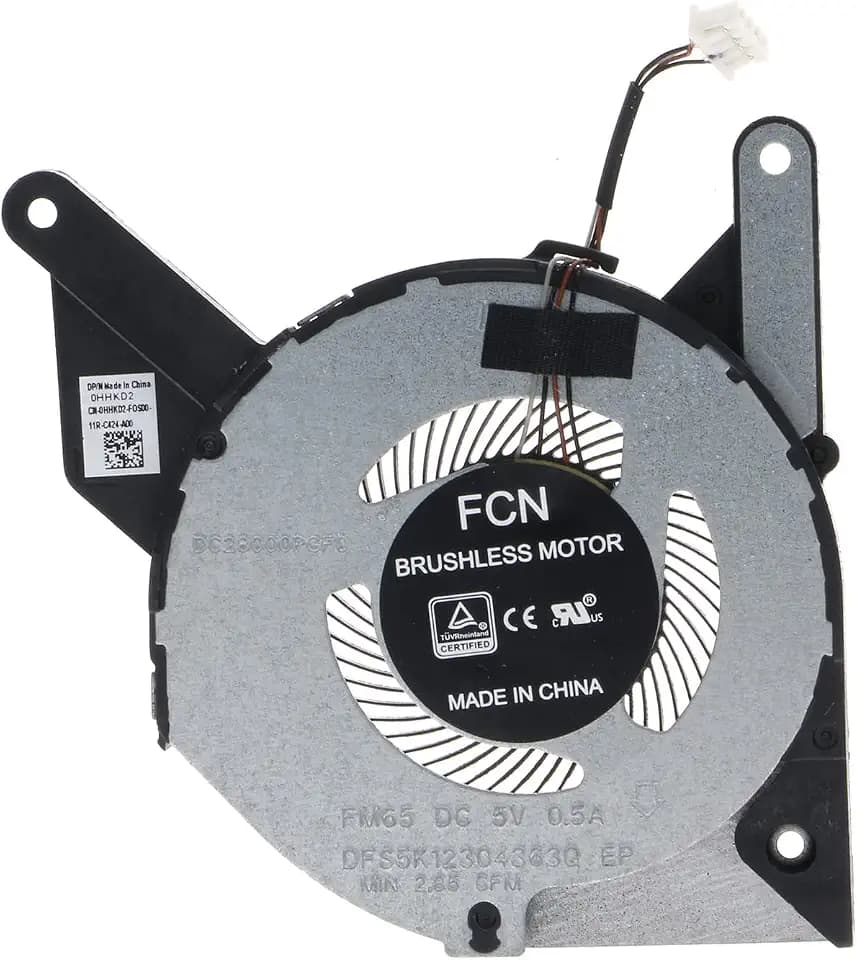 CPU Cooling Fan for DELL Latitude 5410 0HHKD2 FM65 DFS5K12304363Q