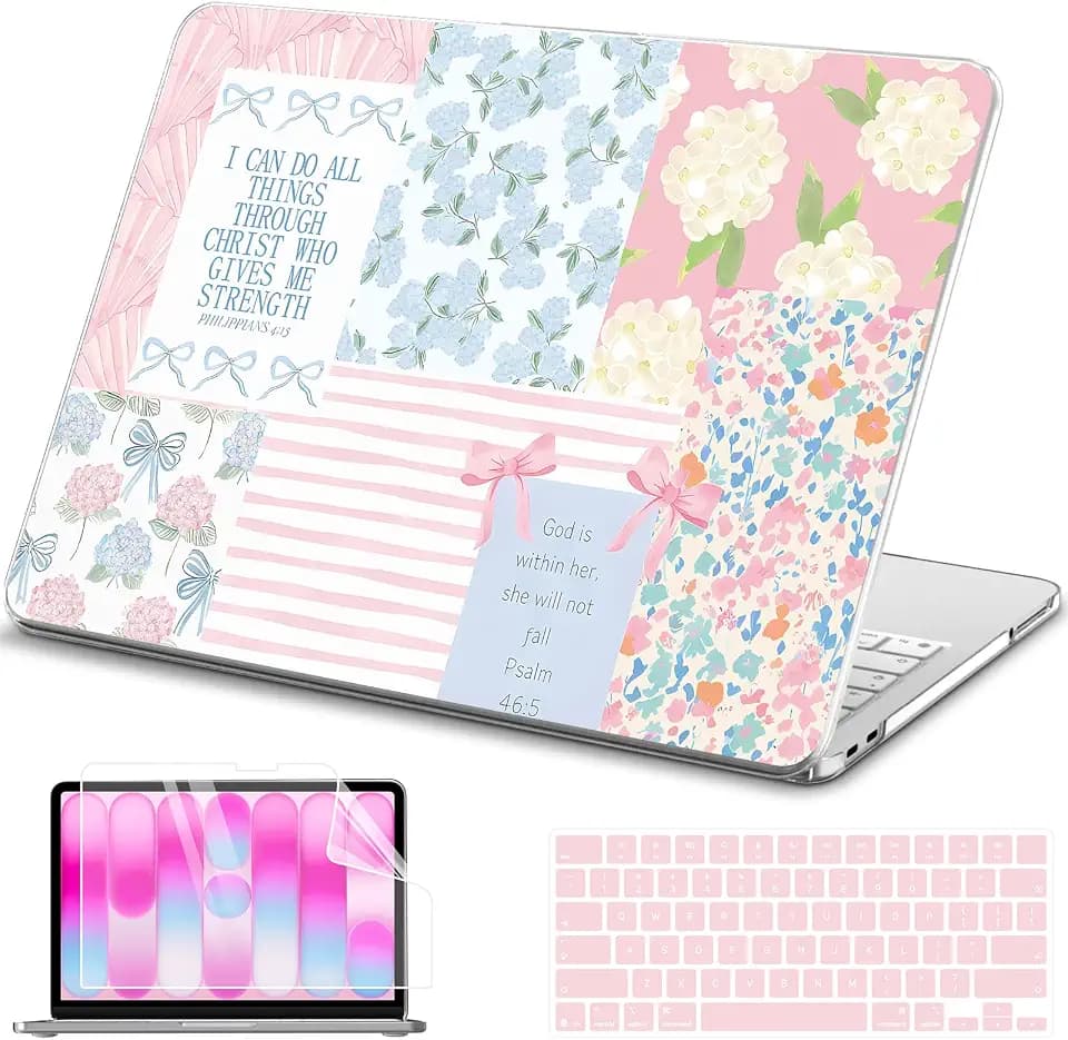 AKIT for MacBook Neo 13 inch Case 2026 Model A3404 A18 Pro Aesthetic Pastel