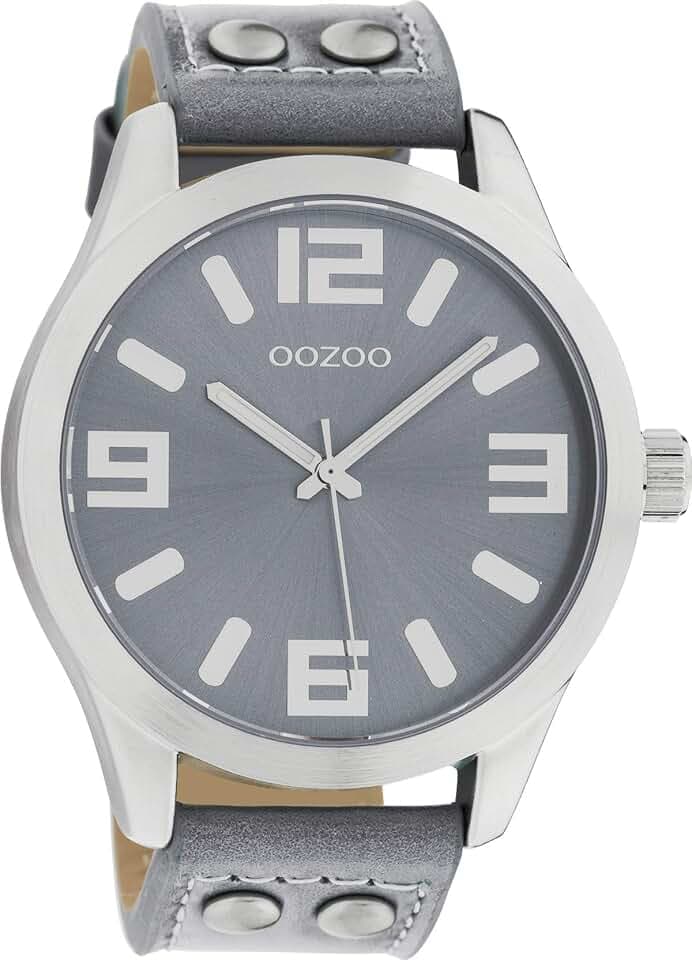 Oozoo Timepieces Damen Uhr - Armbanduhr Damen mit Lederarmband | Hochwertige Uhr für Frauen - Edle Analog Damenuhr in rund