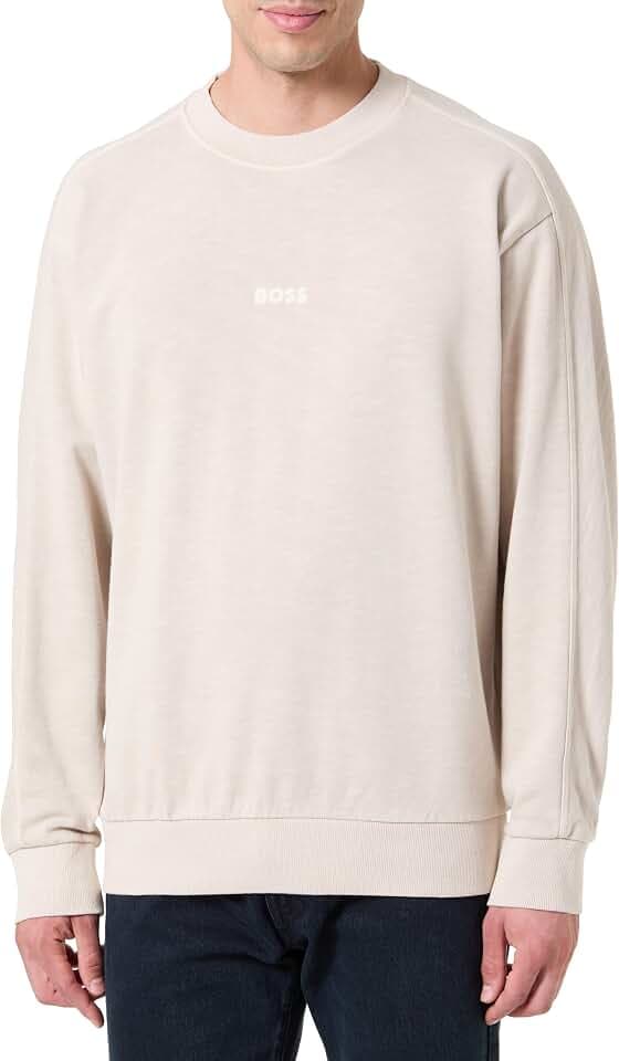 BOSS Herren We_Tile 10281166 01 Sweatshirt