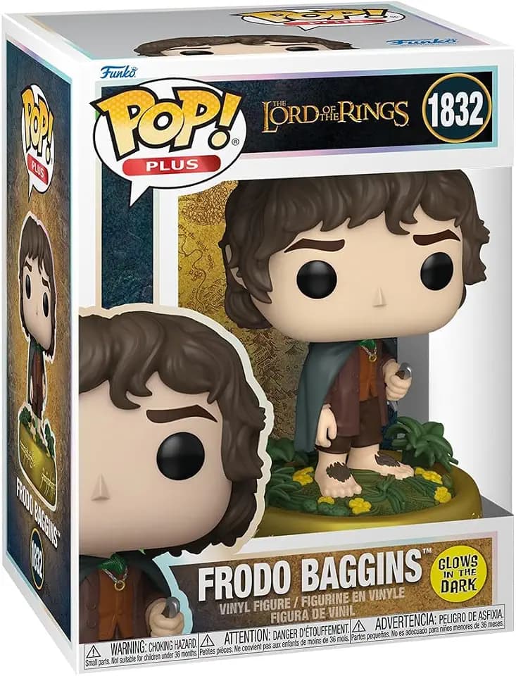 POP Funko Plus: The Lord of the Rings - Frodo Baggins - Glow in the Dark