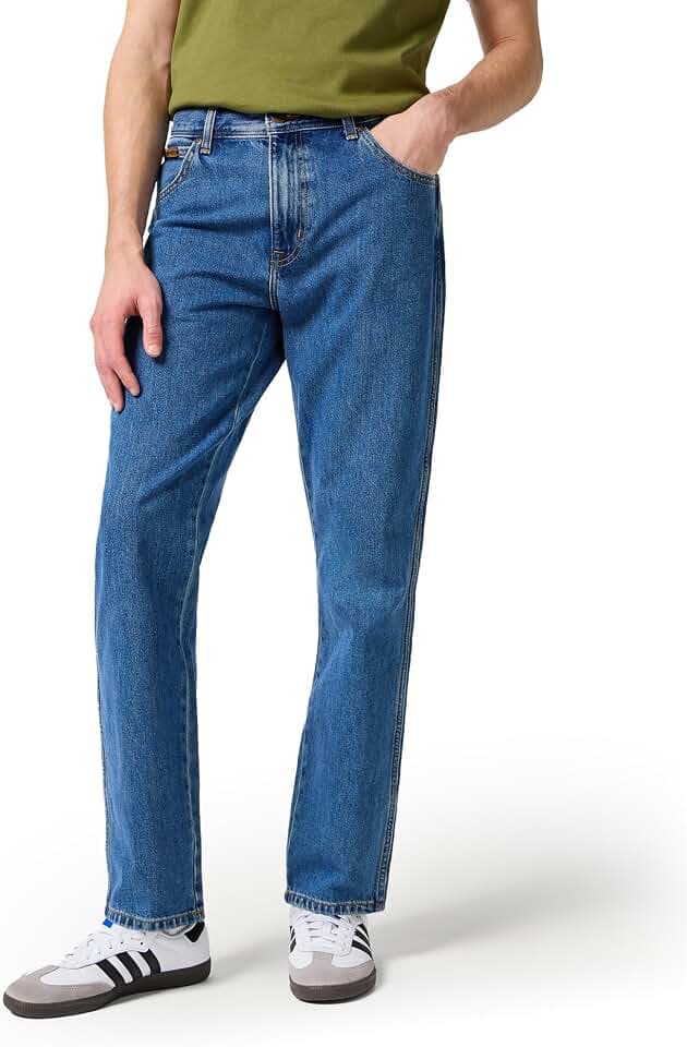 Wrangler - Jeans Herren - Authentic Straight Fit - Texas - Darkstone