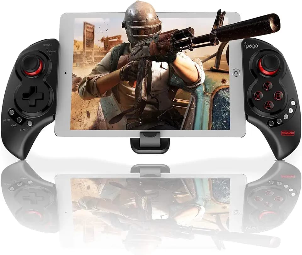 Megadream Drahtloser Android Game Controller für PUBG Fotnite, Game Controller Tablet, Key Mapping Gamepad Joystick für Samsung, HTC, LG, Google Pixel usw. [Not for iOS]