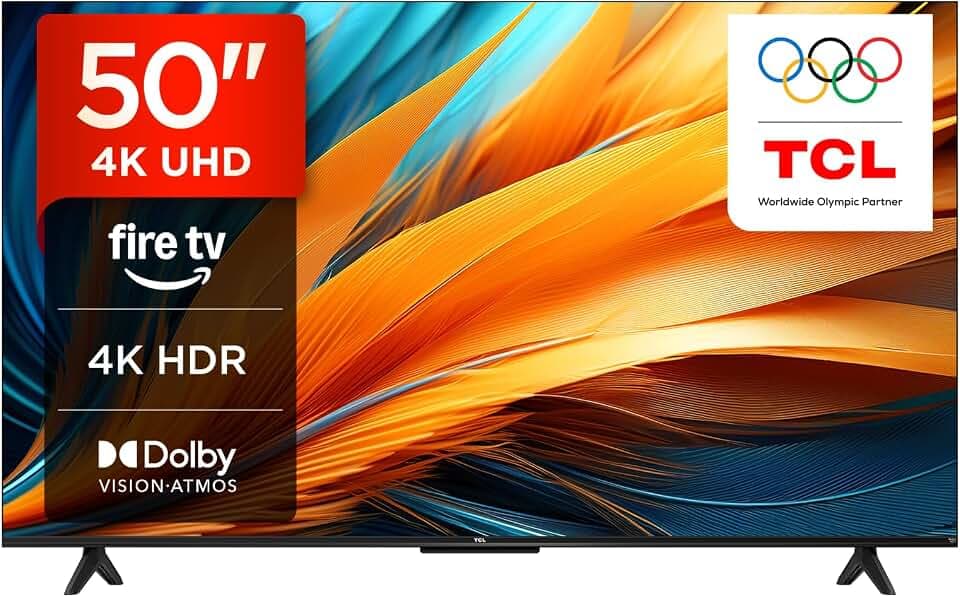 TCL 50PF650 50 Zoll Fernseher, 4K Ultra HD Smart TV, Fire TV, Dolby Atmos
