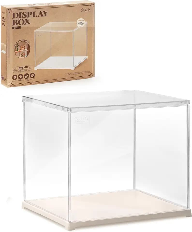 Rolife Display Box for Hobby Collectibles