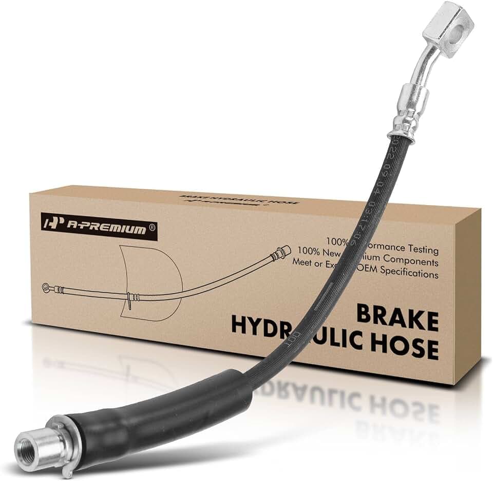 A-Premium Rear Brake Hydraulic Hose Compatible with Cadillac