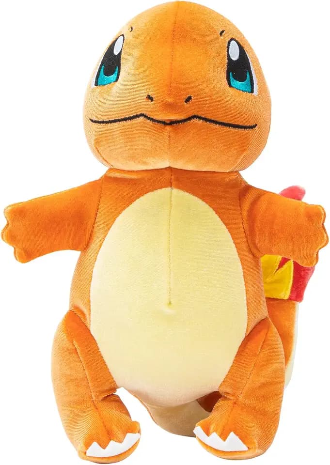 Pokémon Charmander Select Velvet Plush - 8-Inch Charmander Plush with Unique Velvet Fabric and Authentic Details