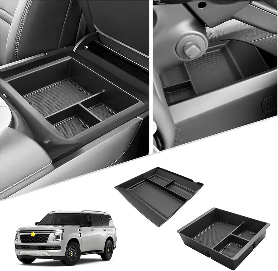 SKTU Upgrade 2Pack for 2025-2027 Nissan Armada Center Console Organizer