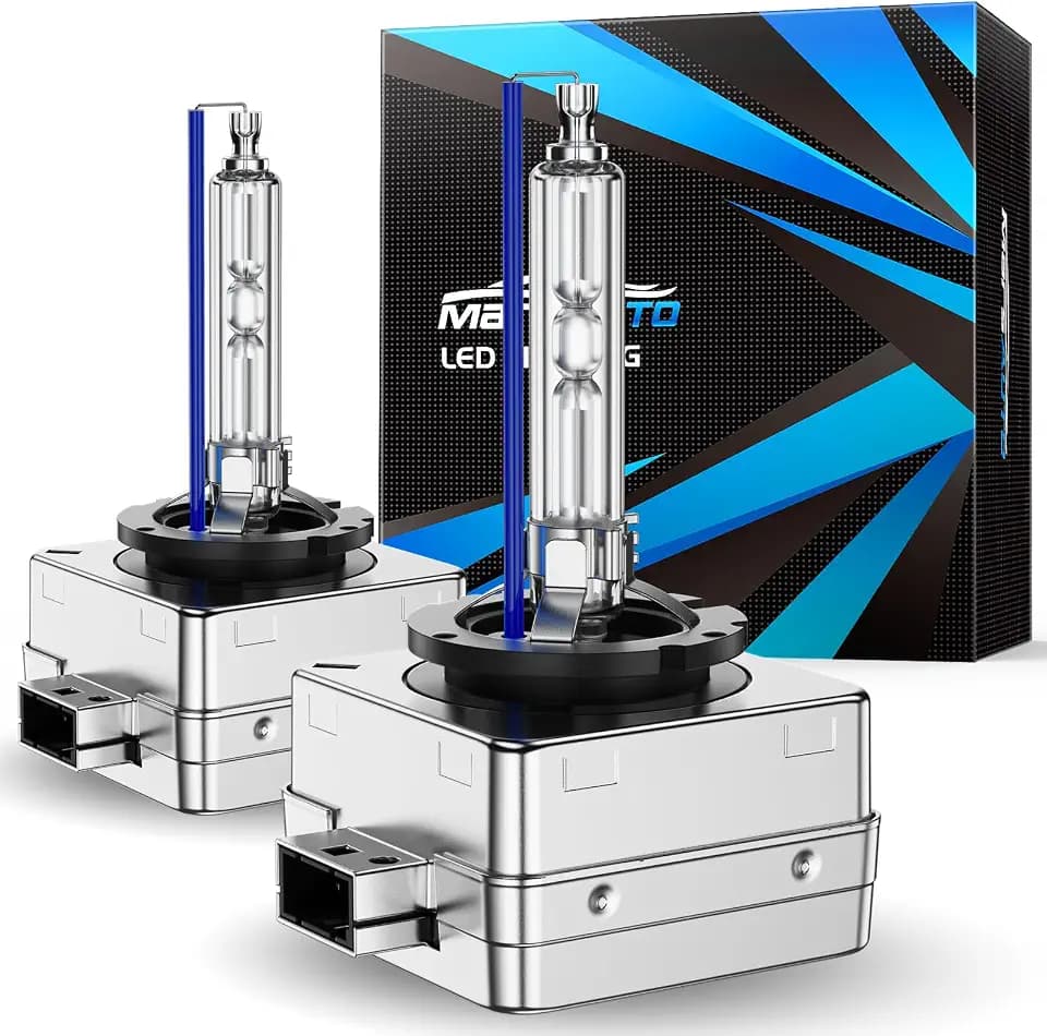 Marsauto D3S HID Xenon Bulbs 600% 30000LM Brightness 6500K Cool White 66340 42403 42302 Replacement 35W IP68 Waterproof Pack of 2