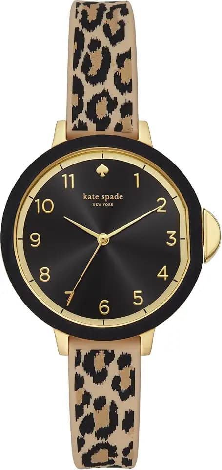 kate spade new york Park Row Women's Watch with Silicone Band