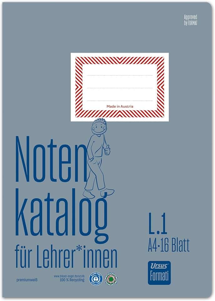 Formati Lehrer:innenheft L.1 DIN A4, 16 Blatt