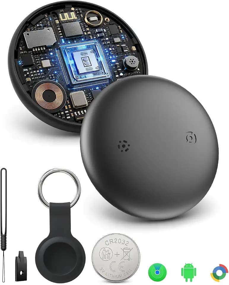 Air Tracker Tag for Android & iOS, Portable Bluetooth Key Finder