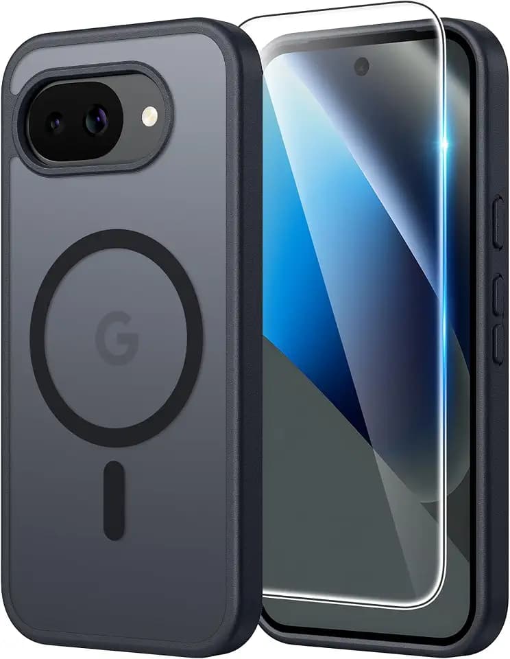 FNTCASE for Google Pixel 10a Case Matte Magnetic with Screen Protector