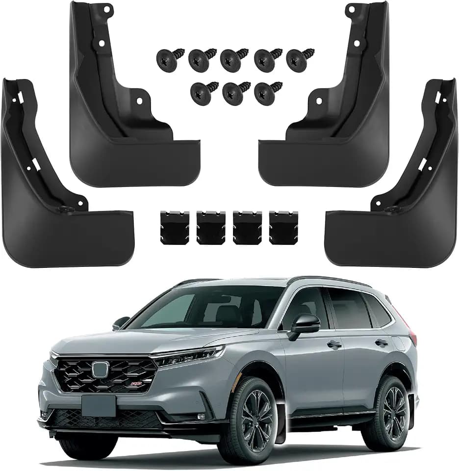 Mud Flaps Splash Guards for Honda CRV 2023 2024 2025 2026 All Weather Fender Guard Protect Against Mud and Rocks Protect Car's Paint (4-Pack)