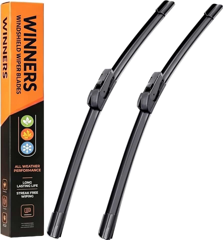 Windshield Wiper Blades Set for 2024 2025 2026 Chevrolet Chevy Trax - Driver and Passenger Side Replacement