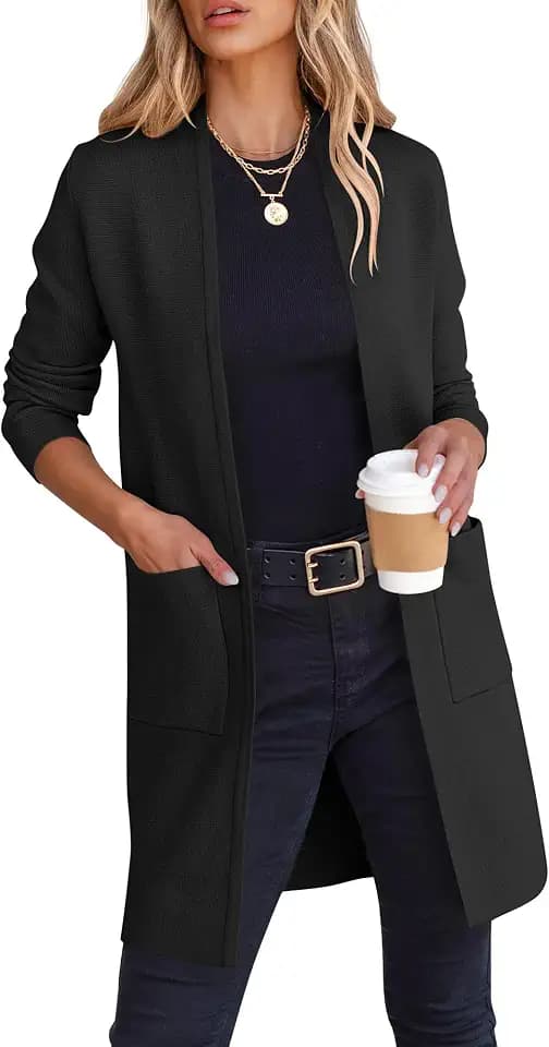 ANRABESS Cardigan Sweater for Women 2026 Fall Outfits