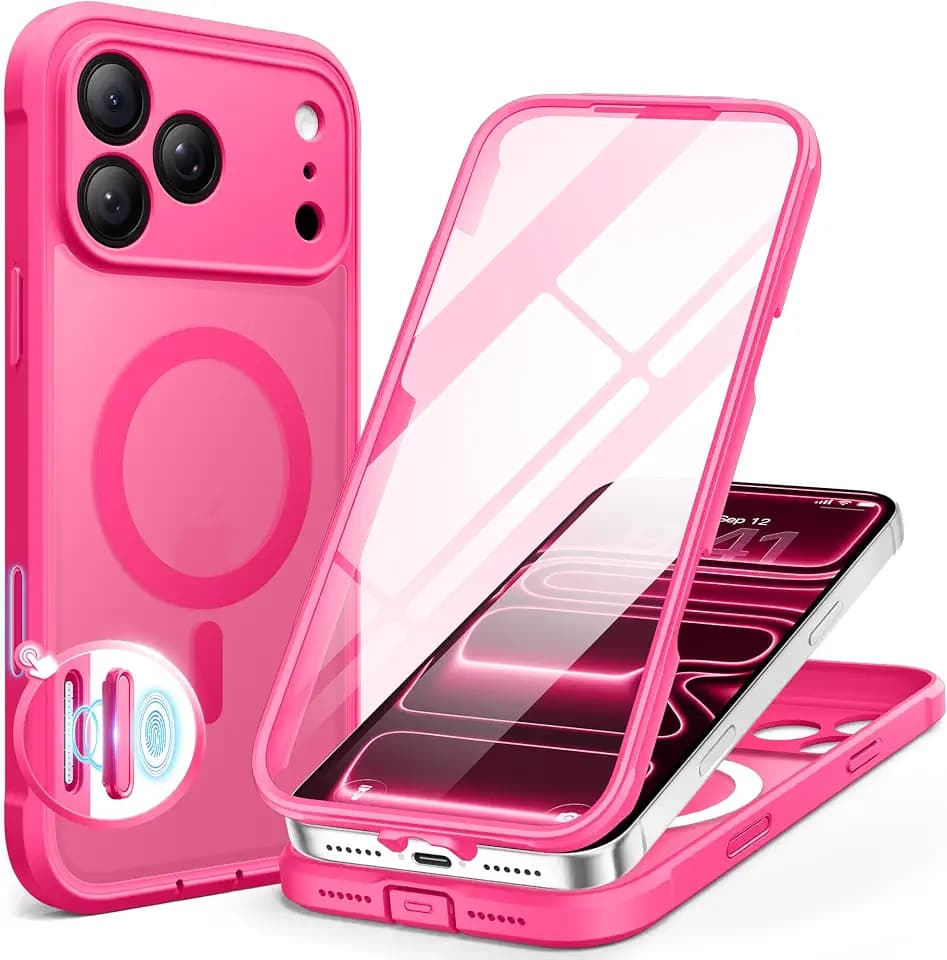 BERFY for iPhone 17 Pro Max Case, Fit for Magsafe