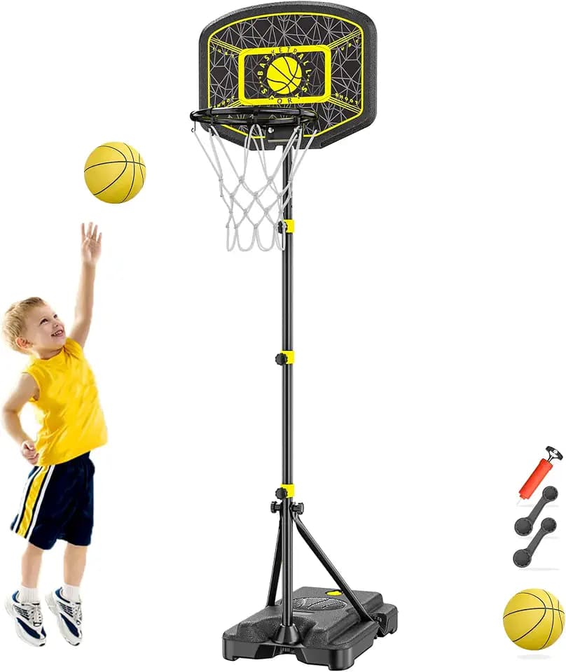Basketballkorb mit Ständer Set 110-190 cm höhenverstellbares