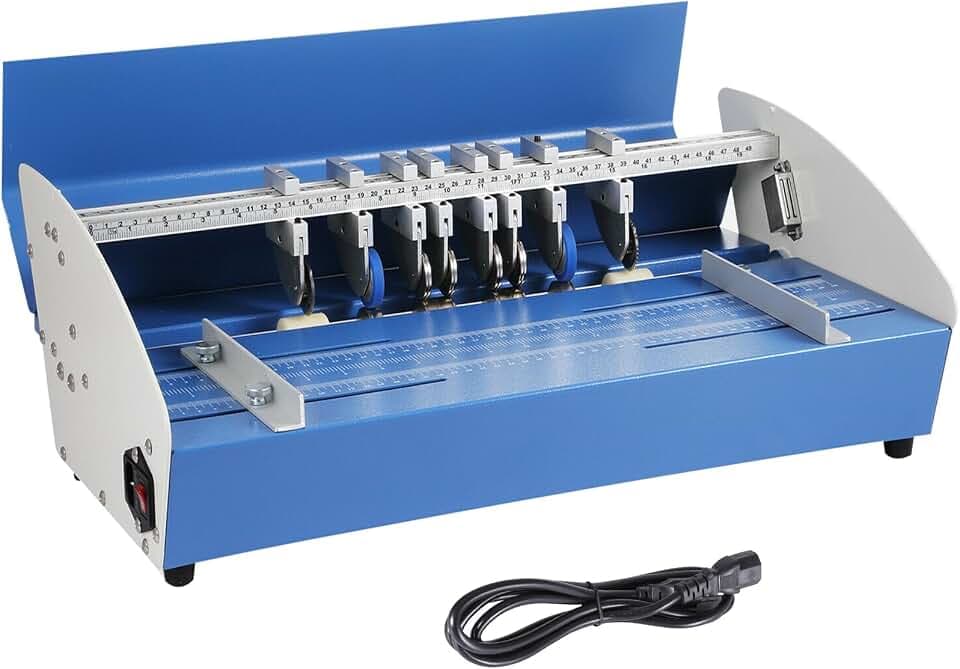 Vevor 3 in 1 520mm Seilzugmaschine Elektro Locher Metall Multifunktional