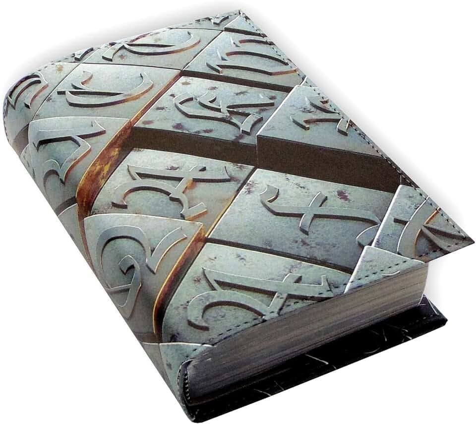 Buchhülle, verstellbar, Schutz für Bücher, wasserdicht, anpassbar an jede Dicke, bedruckter Buchdeckel – 4 verschiedene Größen (157, XL)