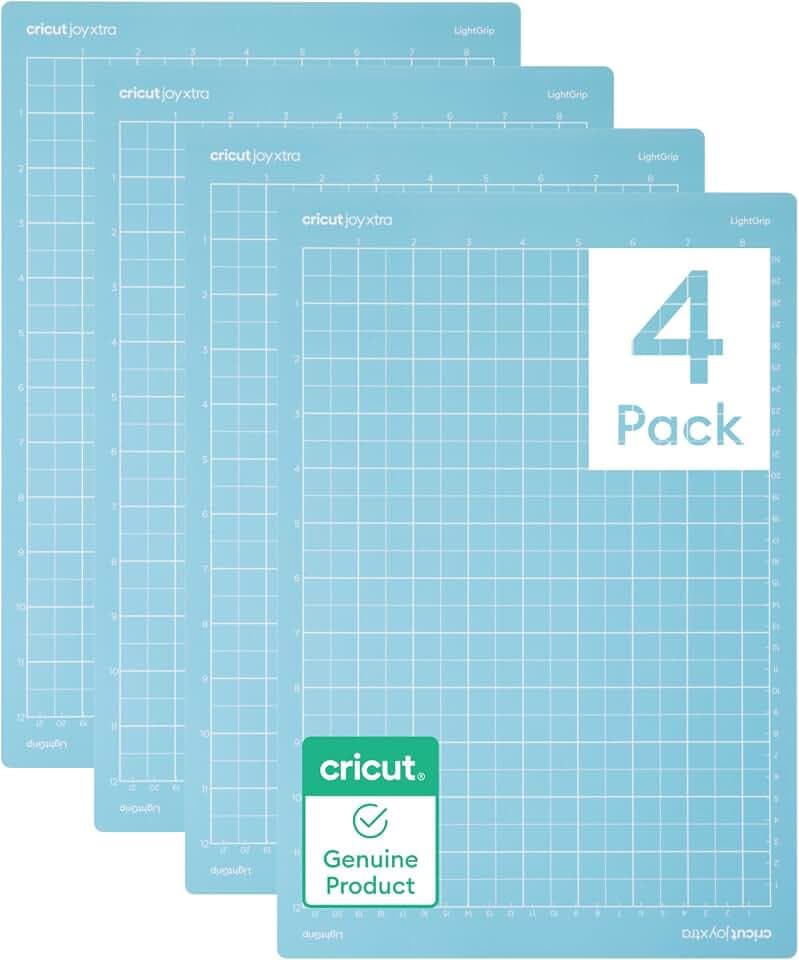 Cricut LightGrip Matte 21,6 x 30,5 cm – 4er-Pack