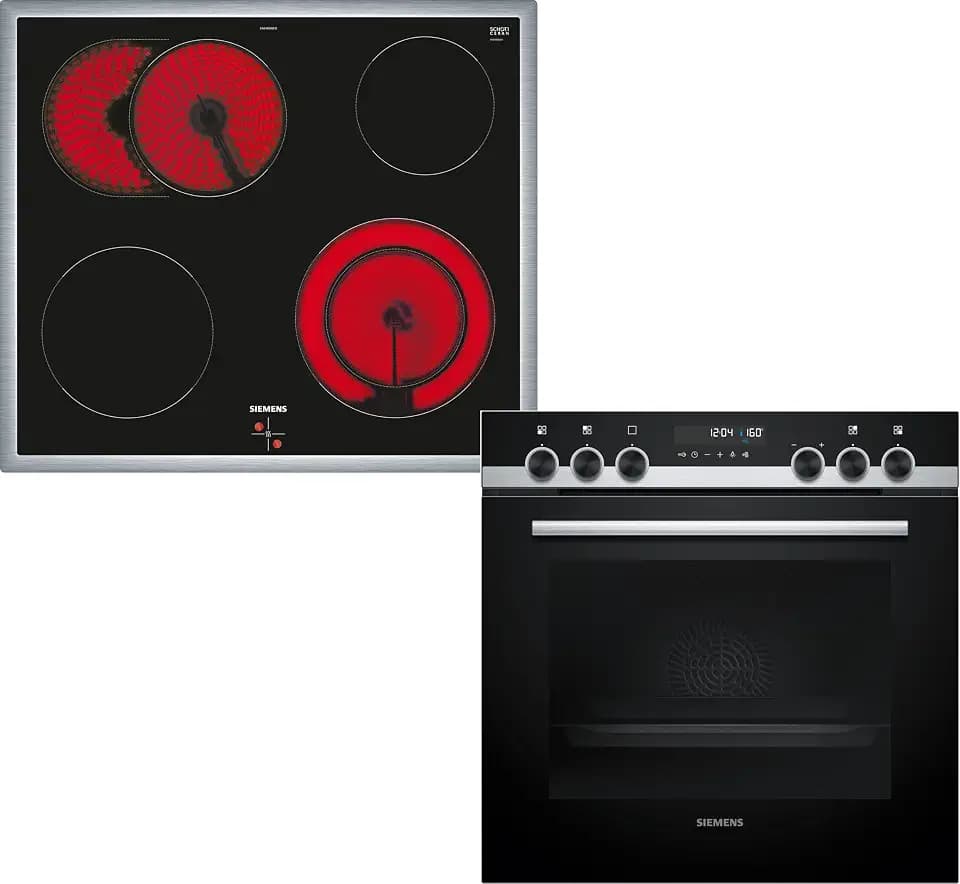Siemens iQ500 Einbauherd Set mit Elektrokochfeld 60 x 60 cm PQ521KB11