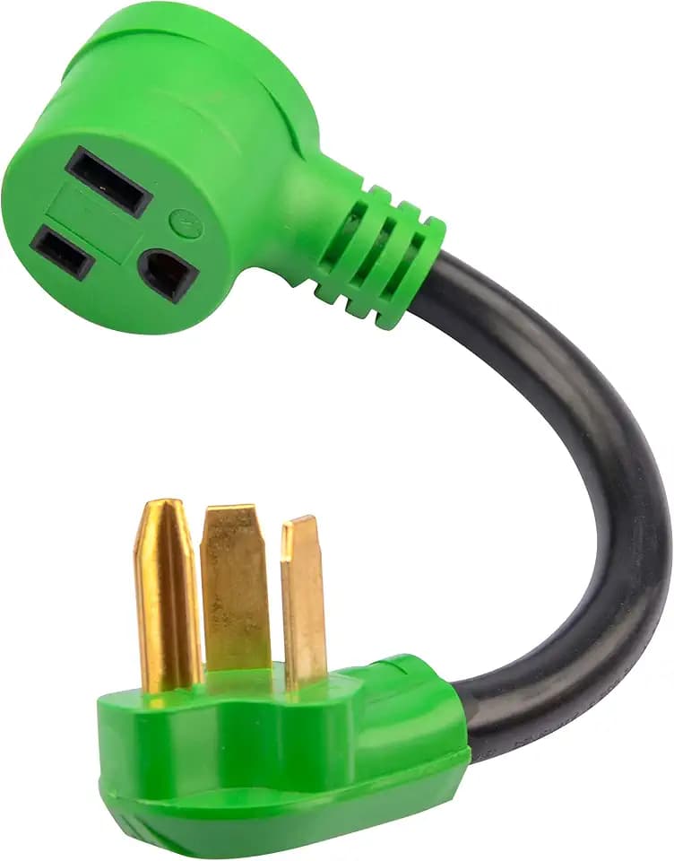 RVMATE Welder Adapter Cord, NEMA 10-30P to 6-50R Welding Converter