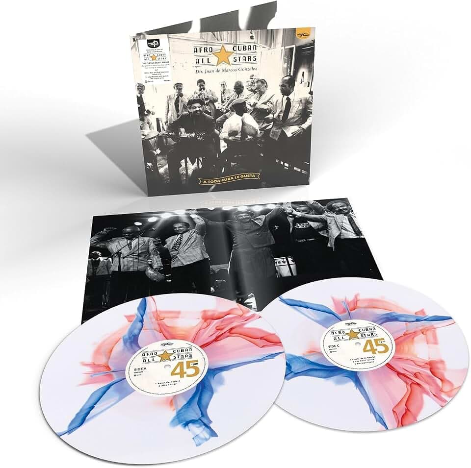 A Toda Cuba le Gusta(30th Anniversary 2LP Red, White & Blue Cuban Flag Ecorecord) [Vinyl LP]