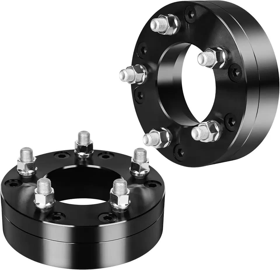 YIZBAP 2in 6x5.5 to 5x4.5 Lug Centric Wheel Adapters for Silverado 1500