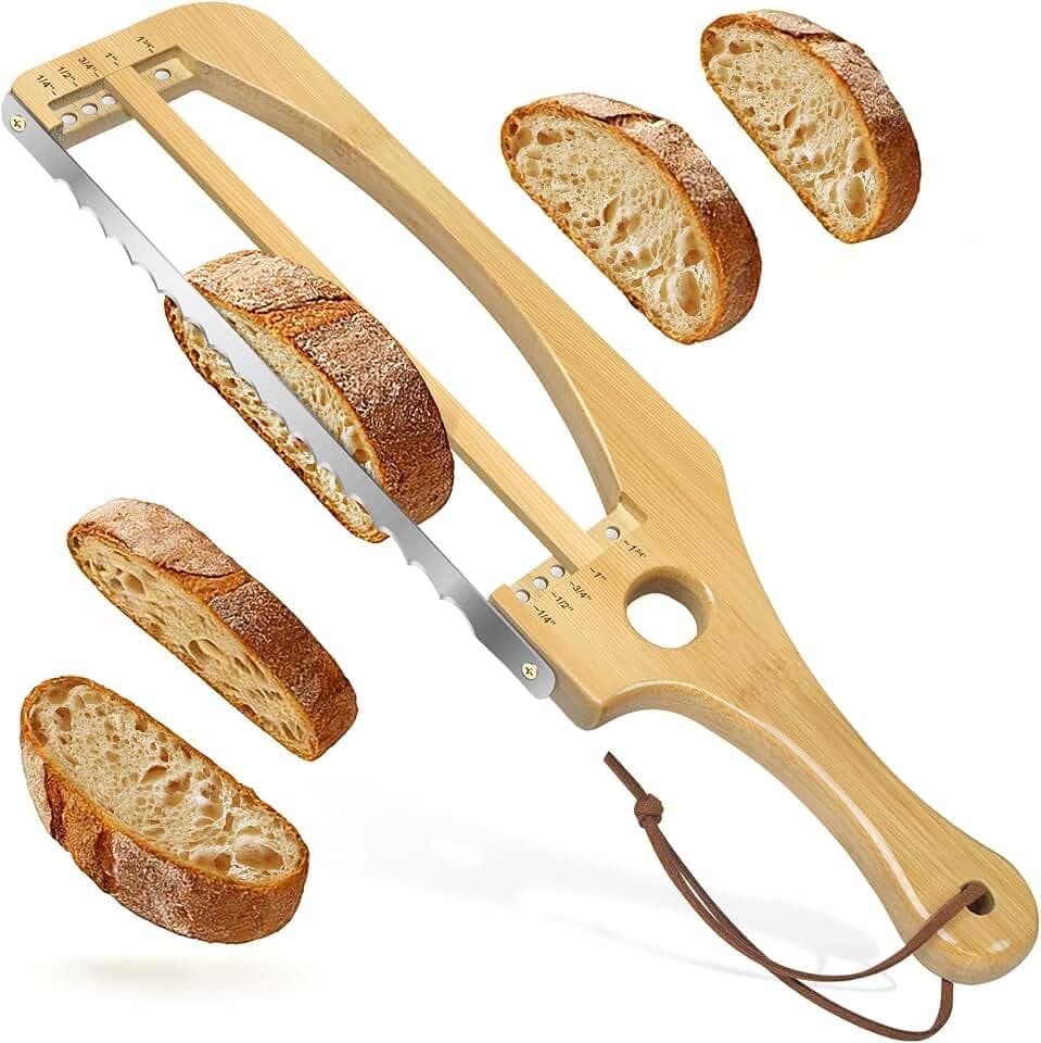 Bread Slicer Magnetic Adjustment Mechanism Guides
