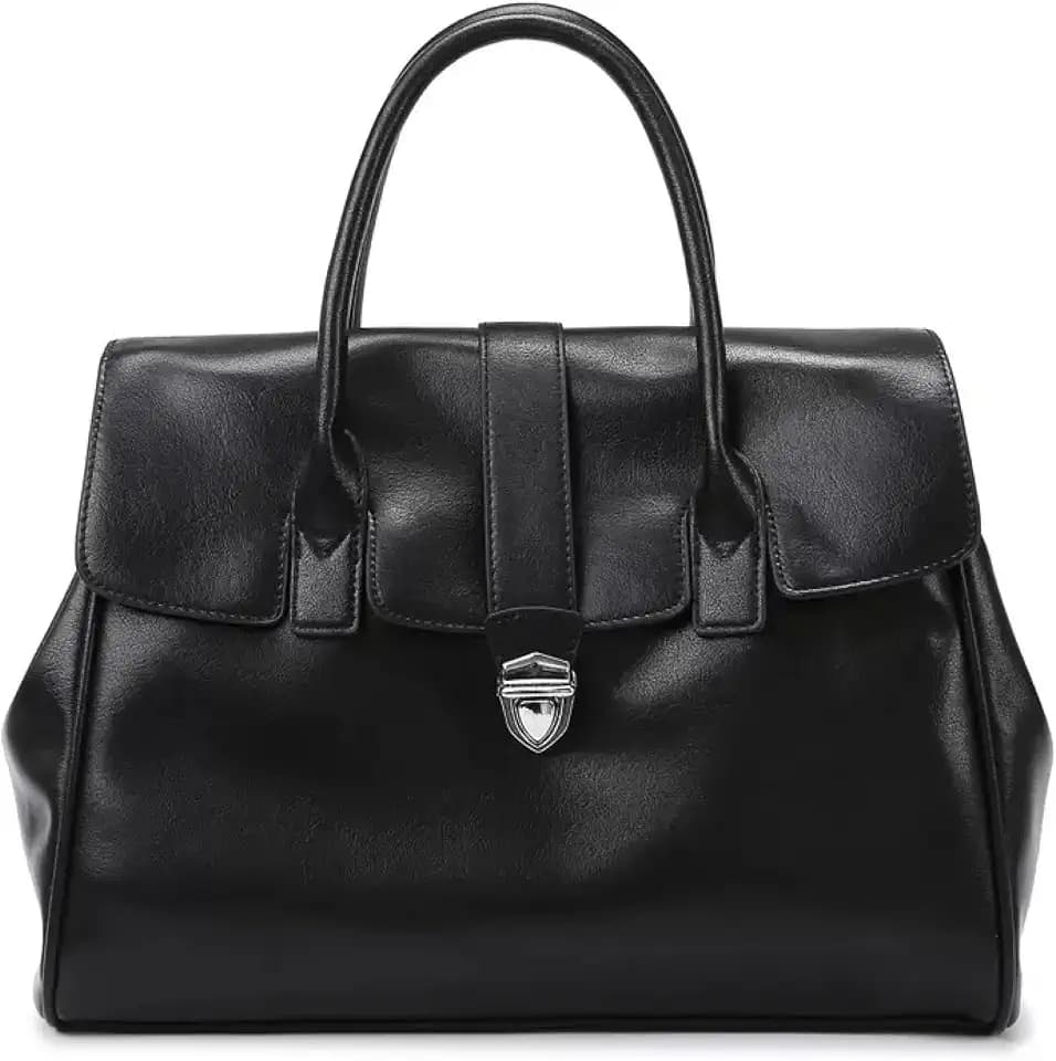 Top Handle Satchel Bag for Women, Slouchy Large Capacity Hobo Purse